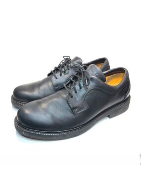 Timberland Waterproof Black Leather Oxfords | 12